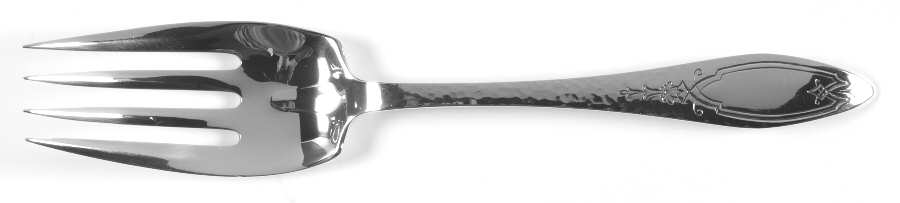 Merrimack (Sterling, 1916) Medium Solid Cold Meat Serving Fork