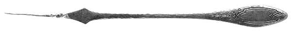 Merrimack (Sterling, 1916) One Tine Butter Pick