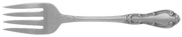 Merrimack (Stainless) Medium Solid Cold Meat Serving Fork