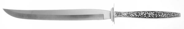 Meadow Song (Sterling, 1967) Large Carving/Roast Knife StnlBl w/Sterling Guard