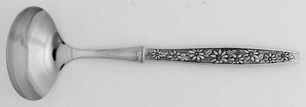 Meadow Song (Sterling, 1967) Hollow Handle Gravy Ladle with Stainless Bowl