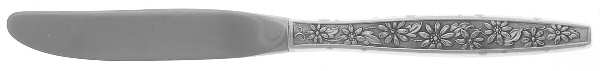 Meadow Song (Sterling, 1967) Modern Hollow Butter Spreader (Stainless)