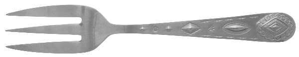 Mesa (Stainless, Supreme) Medium Solid Cold Meat Serving Fork
