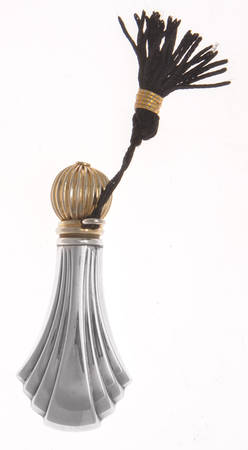 Sterling Hollowware Round Perfume Bottle with Stopper