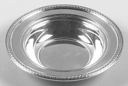 Sterling Hollowware Small Sterling Round Vegetable Bowl