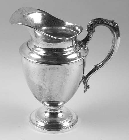 Sterling Hollowware Sterling Water Pitcher