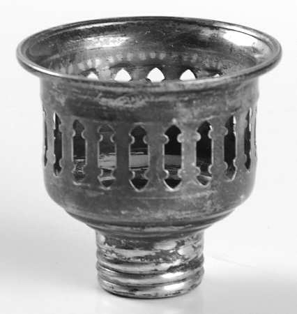 Sterling Hollowware 2" Pierced Candle Holder Peg