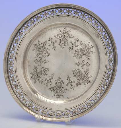 Sterling Hollowware Sterling Pierced Bread and Butter Plate