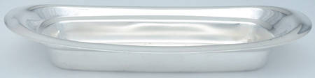 Silverplate Hollowware 1/4 Lb Butter W/No Lid