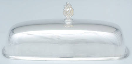 Silverplate Hollowware 1/4 Lb Butter Lid