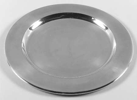 Silverplate Hollowware 11" Round Tray