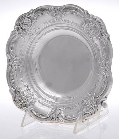 Silverplate Hollowware 8" Bon Bon Bowl