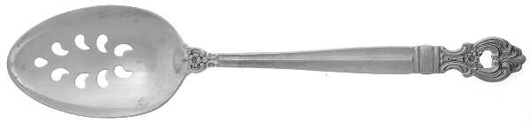 Monte Cristo (Sterling, 1971) Pierced Tablespoon (Serving Spoon)