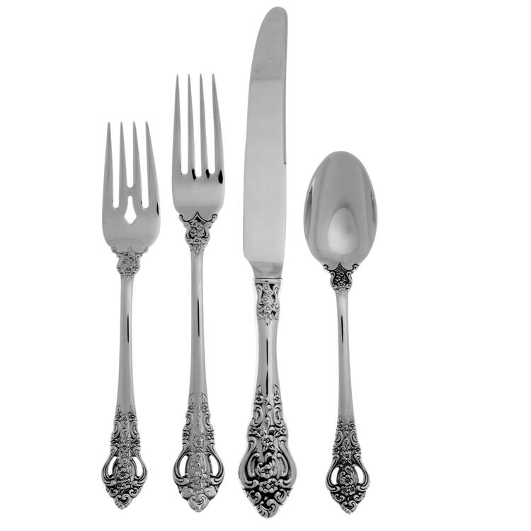 Monte Cristo (Stainless) 4 Piece Place Setting