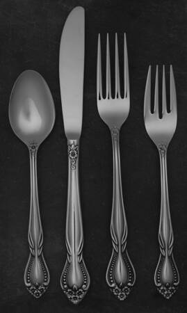 Murano (Stainless) 4 Piece Place Setting by Towle Silver