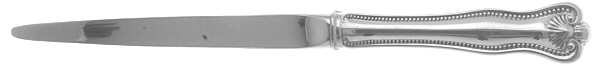 Newport Shell (Sterling, 1910, No Monograms) Letter Opener with Stainless Blade