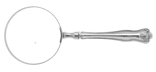 Newport Shell (Sterling, 1910, No Monograms) Magnifying Glass