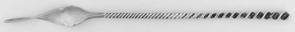 No.128-No.28 (Sterling, 1880) One Tine Butter Pick