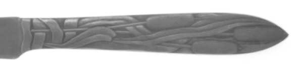 No. 19 (Sterling, 1900) Flat Handle Butter Spreader