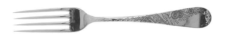 No. 38-Engraved (Sterling, 1880) Fork