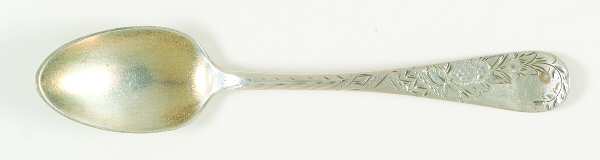 No. 38-Engraved (Sterling, 1880) Demitasse Spoon