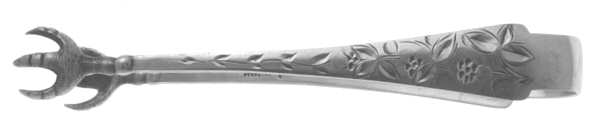 No. 63 (Sterling, 1885) Large Sugar Tongs