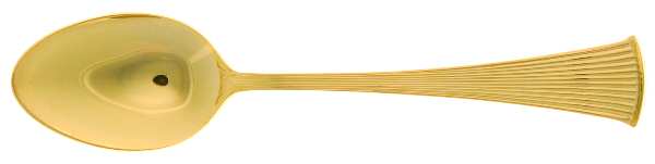 Noblesse (Gold Electroplate, 1980) Place/Oval Soup Spoon by Towle Silver
