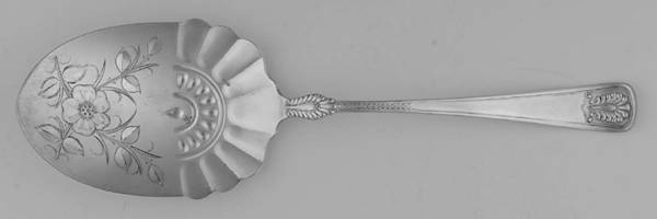 Norwood (Silverplate) Bright Cut Berry/Casserole Spoon