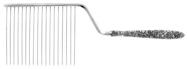 Novantique (Sterling, 1969) Cake Breaker with Silverplate Prongs