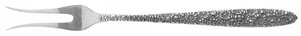 Novantique (Sterling, 1969) Short Handle Pickle/Olive Fork