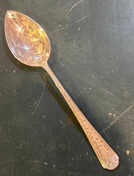 Old Brocade (Sterling, 1932) Fruit/Orange Spoon