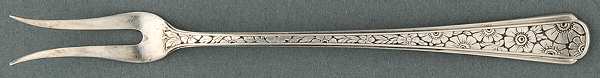 Old Brocade (Sterling, 1932) Two-Tine Butter Pick