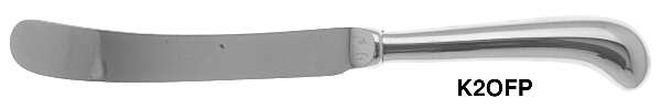 Old Buckingham (Stainless) Old French Hollow Pistol Knife by Towle Silver
