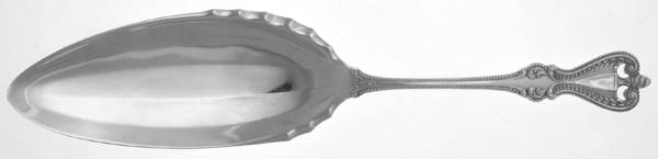 Old Colonial (Sterling, 1895, No Monograms) Solid Trout Serving Knife