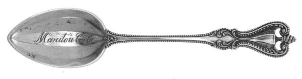 Old Colonial (Sterling, 1895, No Monograms) Souvenir Spoon (Demitasse)