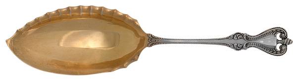 Old Colonial (Sterling, 1895, No Monograms) Large Solid Ice Cream Server