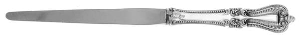 Old Colonial (Sterling, 1895, No Monograms) Letter Opener with Stainless Blade