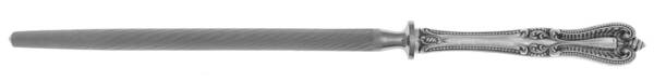 Old Colonial (Sterling, 1895, No Monograms) Sharpener Knife with Steel Rod HC