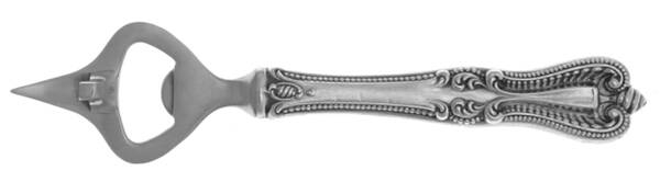 Old Colonial (Sterling, 1895, No Monograms) Bottle/Can Opener with Stainless Bowl HC