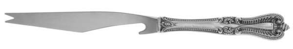 Old Colonial (Sterling, 1895, No Monograms) Bar Knife Serving with Stainless Blade HC