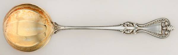 Old Colonial (Sterling, 1895, No Monograms) Large Chocolate Spoon