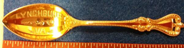 Old Colonial (Sterling, 1895, No Monograms) Souvenir Spoon (Demitasse)