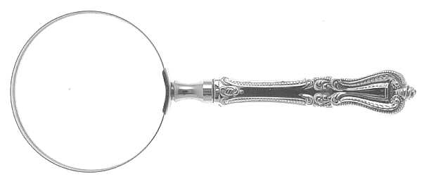 Old Colonial (Sterling, 1895, No Monograms) Magnifying Glass