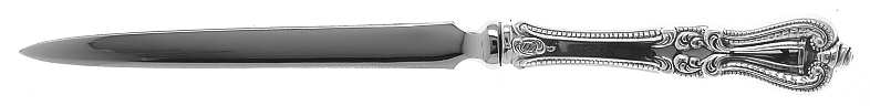 Old Colonial (Sterling, 1895, No Monograms) Letter Opener with Stainless Blade
