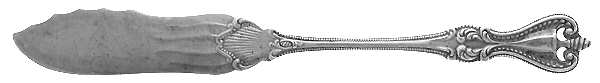 Old Colonial (Sterling, 1895, No Monograms) Flat Handle Butter Spreader