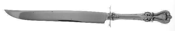 Old Colonial (Sterling, 1895, No Monograms) Knife-Carv/Lg-Stnbl/Roast Sterling Guard