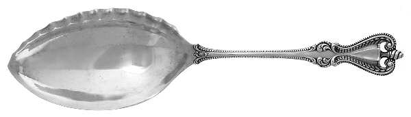 Old Colonial (Sterling, 1895, No Monograms) Vegetable Serving Spoon (Solid)