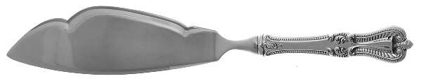 Old Colonial (Sterling, 1895, No Monograms) Utility Serving Knife with Stainless Blade