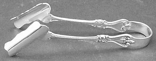 Old Colonial (Sterling, 1895, No Monograms) Solid Individual Asparagus Tongs