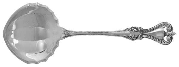 Old Colonial (Sterling, 1895, No Monograms) Solid Bon Bon Spoon